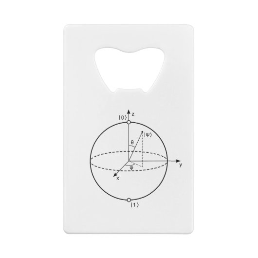 Sphère Bloch | Physique / Maths Quantum Bit (Dos)