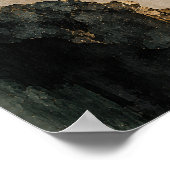 Sphère de charbon d'ivoire Équilibre Art mural abs (Coin)