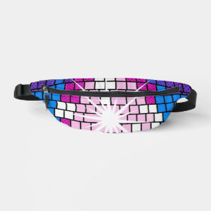 Sphère disco miroir géométrique Art Pop Rétro
