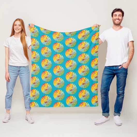 Sphere Fleece Deken (In situ)