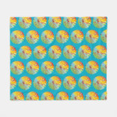 Sphere Fleece Deken (Voorkant (Horizontaal))
