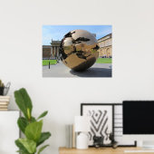 Sphere in Vaticaanstad Poster (Thuiskantoor)