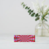 Sphères cartes de visite en rose et violet (Debout devant)