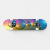 Spheres Shiny Skateboard (Horizontaal)