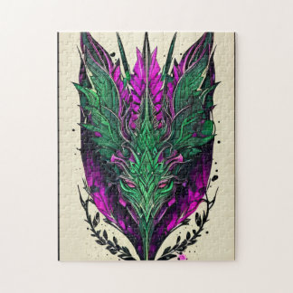 Sphinx Abstrait Puzzle - 252 Pièces