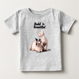Sphinx Chat- Bald Est Belle- Tshirt bébé