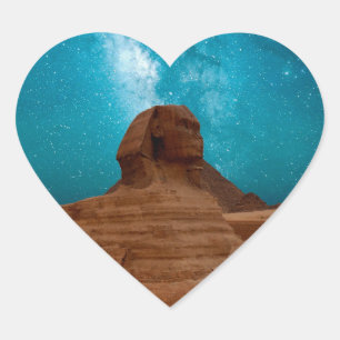 Sphinx: Egypte Hart Sticker