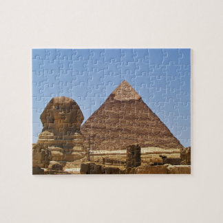 Sphinx en piramide legpuzzel