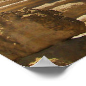 Sphinx en piramide poster (Hoek)