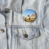 Sphinx en piramide ronde button 5,7 cm (In situ)