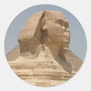 sphinx giza ronde sticker