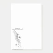 Sphinx-illustratie Post-it® Notes (Voorkant)