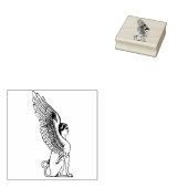  Sphinx-illustratie Rubberstempel (Gestempeld)