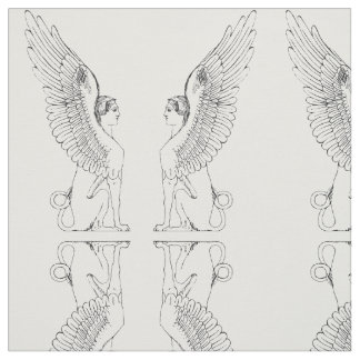  Sphinx-illustratie Stof
