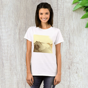 Sphinx in de woestijn t-shirt