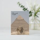 sphinx khafre egypte briefkaart (Staand voorkant)