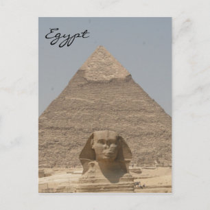 sphinx khafre egypte briefkaart