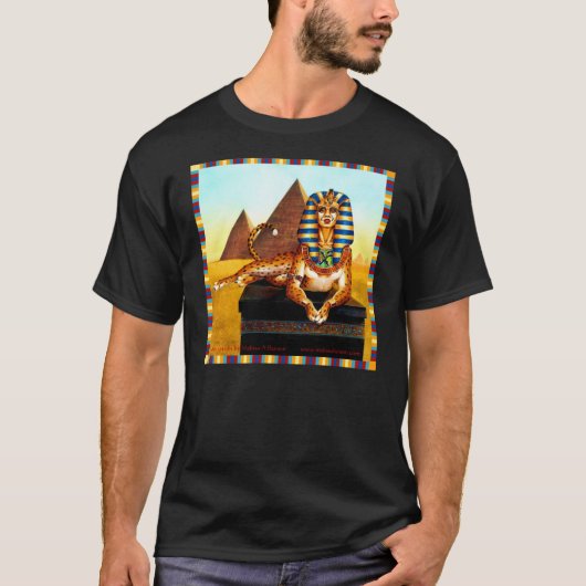 Sphinx met Golden Eyes T-shirt (Voorkant)