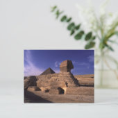 Sphinx-piramide bij Giza Briefkaart (Staand voorkant)