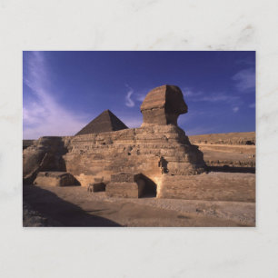 Sphinx-piramide bij Giza Briefkaart