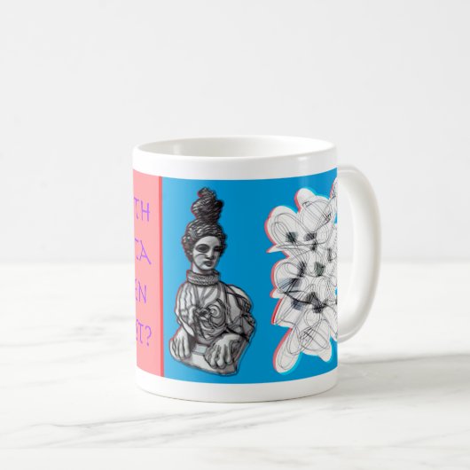 Sphinx Riddle Hashtag Mug (Devant droit)