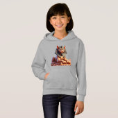 Sphinx T-shirt (meisjes) (Voorkant volledig)