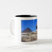 sphinx tweekleurige koffiemok (Voorkant links)