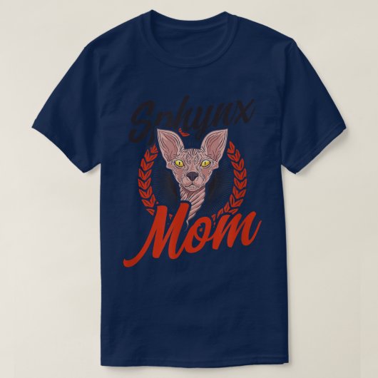 Sphyn Ma Design Sphyn Cat T-shirt (Design voorkant)