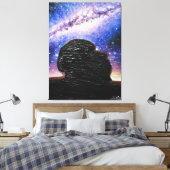 Sphynx Canvas Afdruk (Insitu (Slaapkamer))