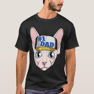 Sphynx Cat 1 Dad Vaderdag T-shirt