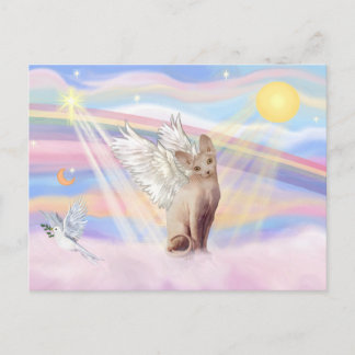 Sphynx Cat 1 - Wolken Briefkaart