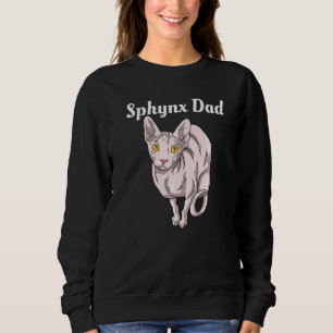 Sphynx Cat Dad Sphynx Cat Mannen Father Sphynx Cat Trui