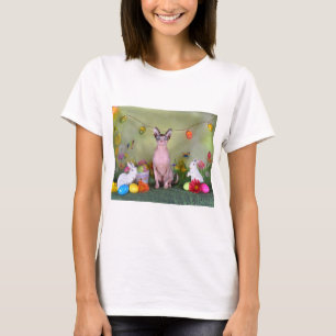 Sphynx Cat Easter T-shirt