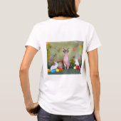 Sphynx Cat Easter T-shirt (Achterkant)