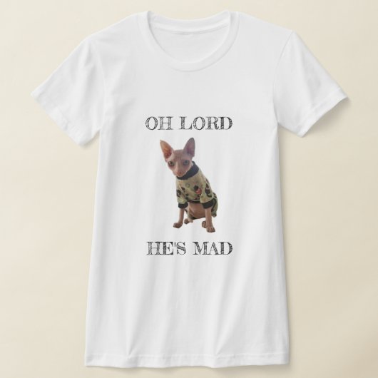 Sphynx Cat Funny T-shirt (Laagn)