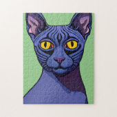 Sphynx Cat Legpuzzel (Verticaal)