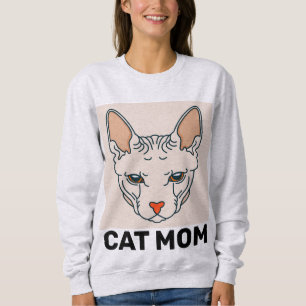 SPHYNX CAT MOM T-SHIRS TRUI
