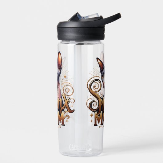 Sphynx Cat Mom Waterfles Moederdag (Links)