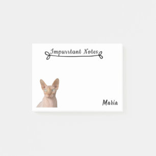 Sphynx Cat. Post-it® Notes