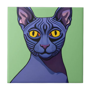 Sphynx Cat Tegeltje