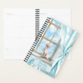 Sphynx Cat Undated Appointment Book Diary (Devant avec enveloppe)