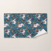sphynx chat drôle enfants motif (Serviette à main)