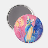 Sphynx Chat n° 2 Magnet (Recto/Verso)