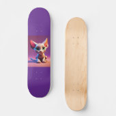 Sphynx chaton chaton sans cheveux Skateboard Deck (Recto)