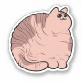 Sphynx CHONK Sticker (Voorkant)