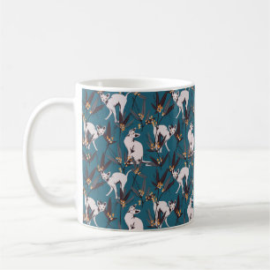 sphynx kat grappig kinderen patroon koffiemok