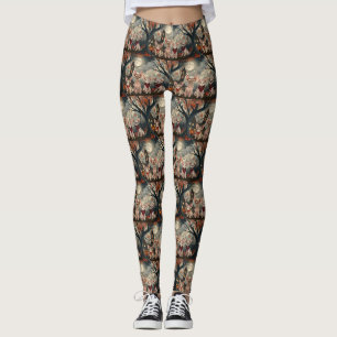 Sphynx Kat Halloween Spoken Leggings
