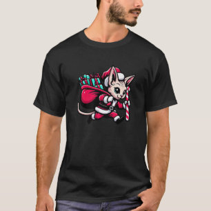 Sphynx Kat Kerst Grappig Huisdier Sinterklaas Prem T-shirt
