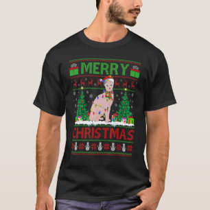 Sphynx Kat Kerstboom Lelijke Kerstman Sphynx Kat K T-shirt