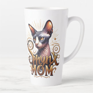 Sphynx Kat Moeder Latte Koffiemok Moederdag Mok